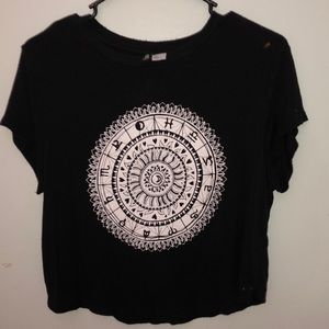 Zodiac Sign Crop Top